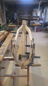 Holzfahrrad Detail