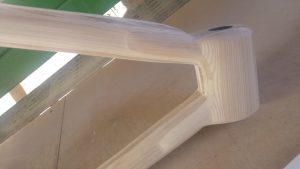 Holzfahrrad Detail